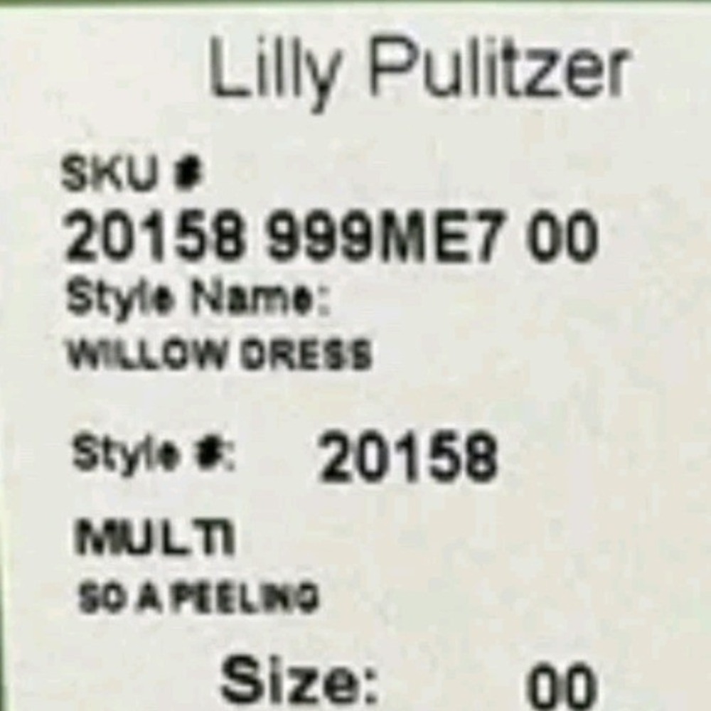 Lilly Pulitzer NWOT Willow Dress Sundress So A Peeling Multi Pink Green Size 12 - Picture 8 of 13